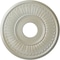 Ekena Millwork Berkshire Ceiling Medallion (Fits Canopies up to 7"), 15 3/4"OD x 3 7/8"ID x 3/4"P, Flash Blue CM15BEFBS - alternate 1